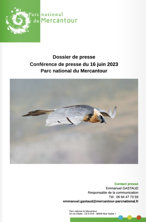 Dossier de presse 2023