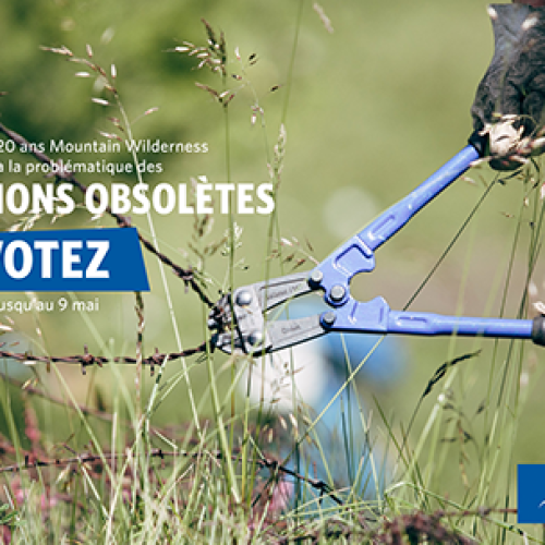 Vote installations obsolètes © Mountain Wilderness