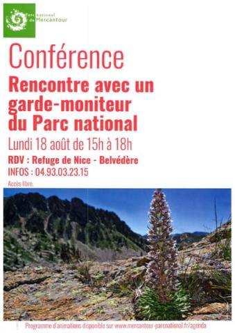 Rencontre avec un garde-moniteur du Parc national_Belvédère