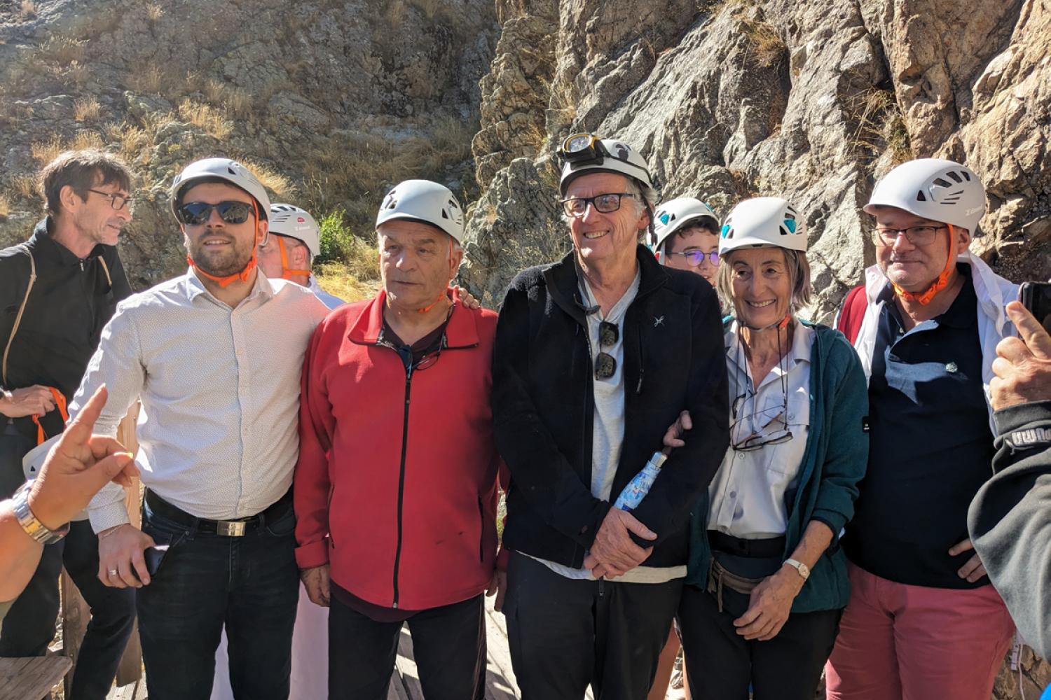 Inauguration de la mine de Vallauria, le 9 septembre 2023.