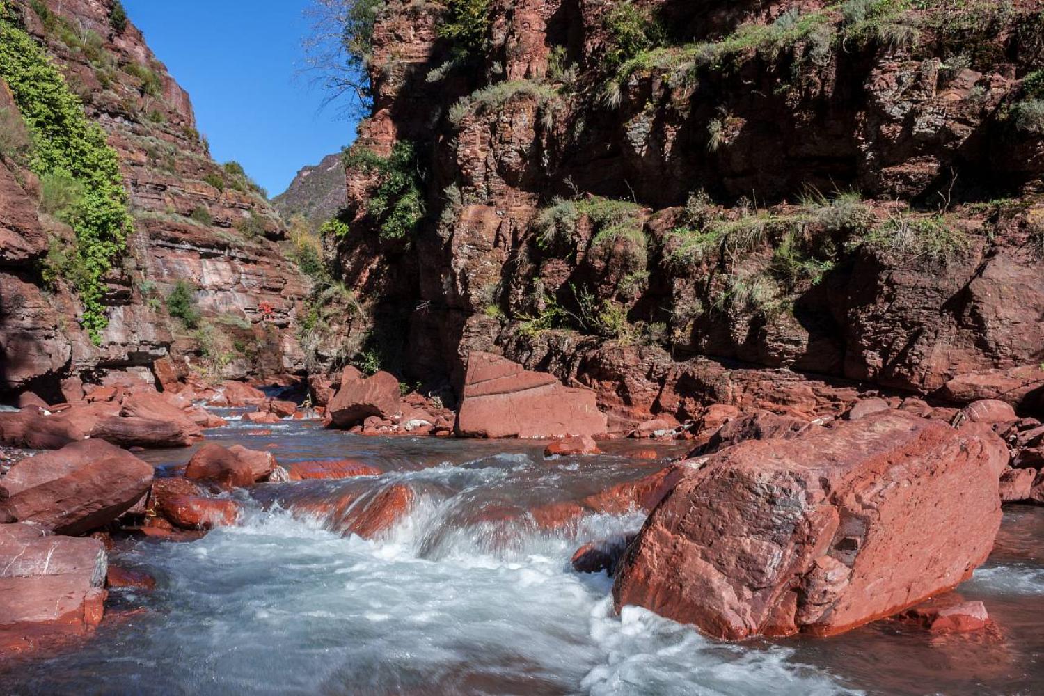 Les gorges du Cians - Vallée du haut Var - Cians © M. Ancely / PnM