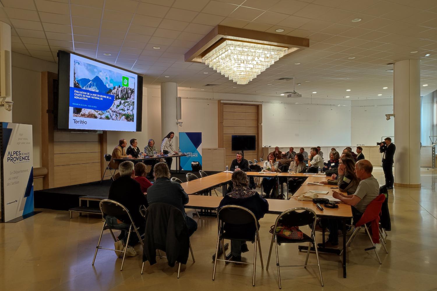 Séminaire d'évaluation de la Charte à Digne-les-Bains © A. Brasquies / PnM