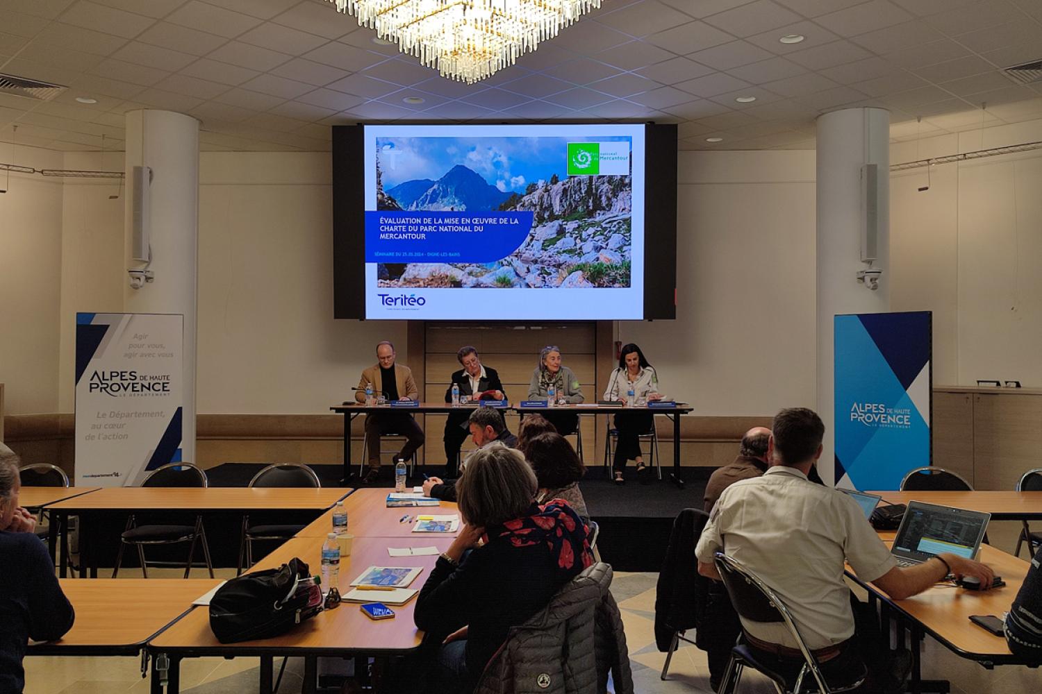 Séminaire d'évaluation de la Charte à Digne-les-Bains © A. Brasquies / PnM