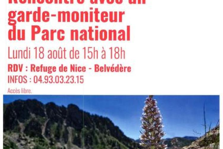Rencontre avec un garde-moniteur du Parc national_Belvédère