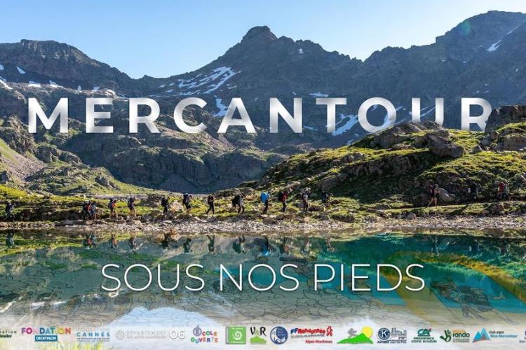 Projection en plein-air : Le Mercantour Sous Nos Pieds_Moulinet