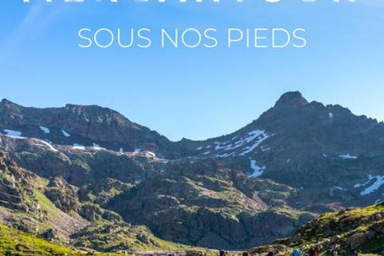 Projection en plein-air : Le Mercantour Sous Nos Pieds_Moulinet